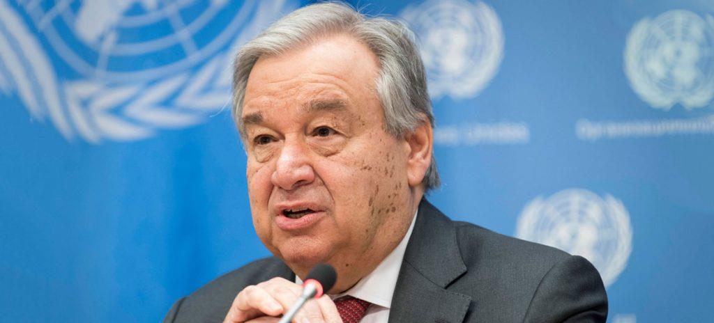 O secret&aacute;rio-geral da ONU, Ant&oacute;nio Guterres. Foto: ONU/Mark Garten